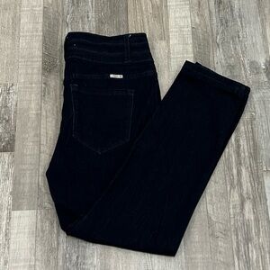 Kancan Triple Button Dark Wash Jeans